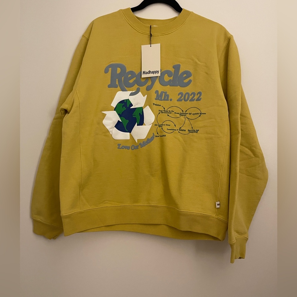 Madhappy Yellow Sweatshirt